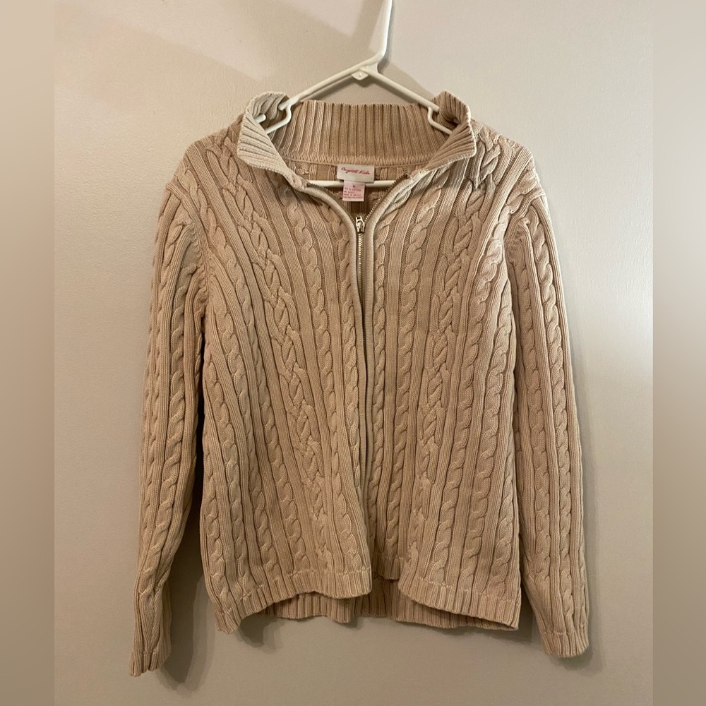 Crystal Kobe vintage 90s Cable Knit sweater